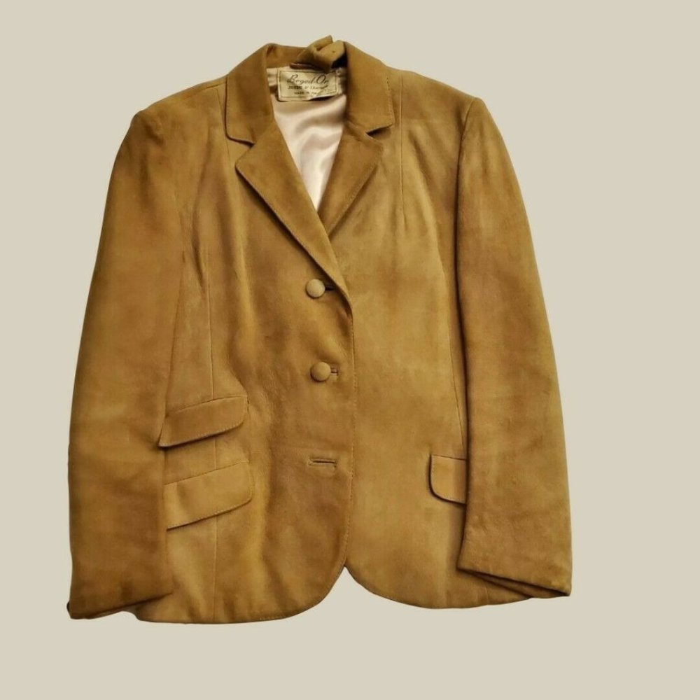 Vintage 70’s Beged-Or Suede Jacket Size Small Made In Israel